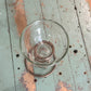 Rustic Vintage Glass Vase 