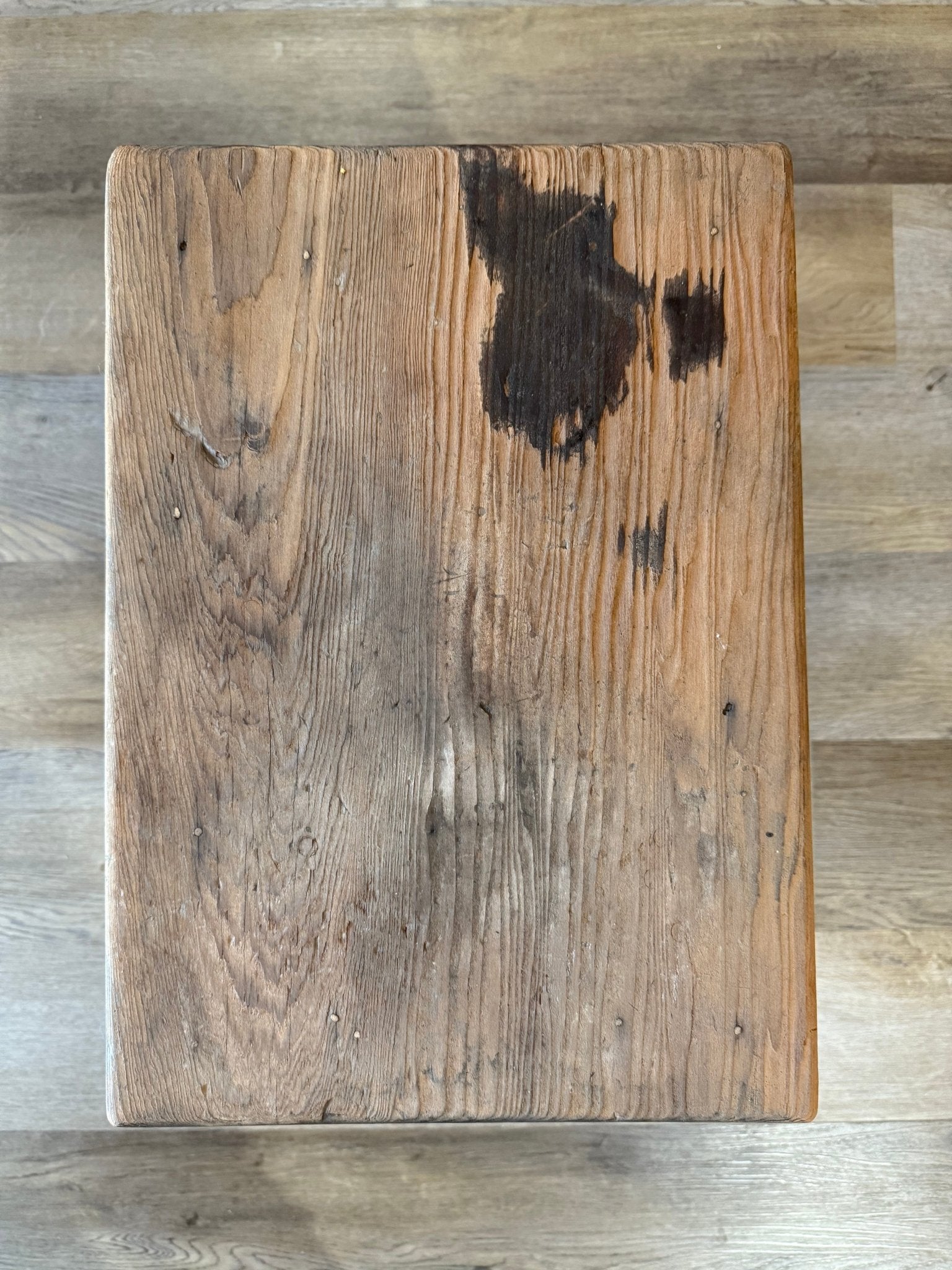 Rustic Wooden Stool