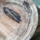 Salvage Wooden Bowl - White Washed - The Mustard Seed Collection, The Seed