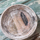 Salvage Wooden Bowl - White Washed - The Mustard Seed Collection, The Seed