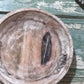 Salvage Wooden Bowl - White Washed - The Mustard Seed Collection, The Seed