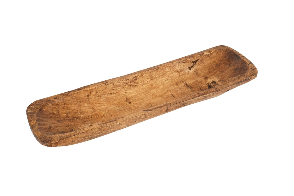 Santa Fe Baguette Bowl -Waxed-6Dx20L - The Mustard Seed Collection, The Seed