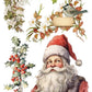 Santa's Hollow IOD Transfer 8X12 Pad - The Mustard Seed Collection, The Seed