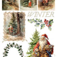 Santa's Hollow IOD Transfer 8X12 Pad