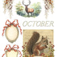 Santa's Hollow IOD Transfer 8X12 Pad - The Mustard Seed Collection, The Seed
