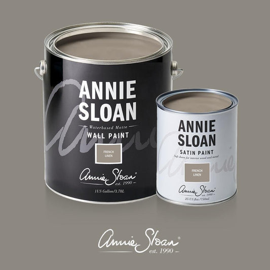 Satin Paint 750mL French Linen - The Mustard Seed Collection, The Seed