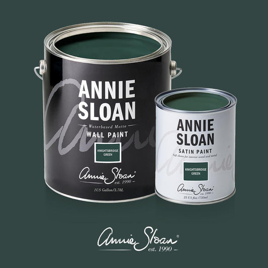 Satin Paint 750mL Knightsbridge Green - The Mustard Seed Collection, The Seed