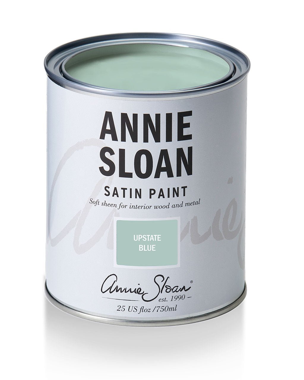 Satin Paint 750mL Upstate Blue - The Mustard Seed Collection, The Seed