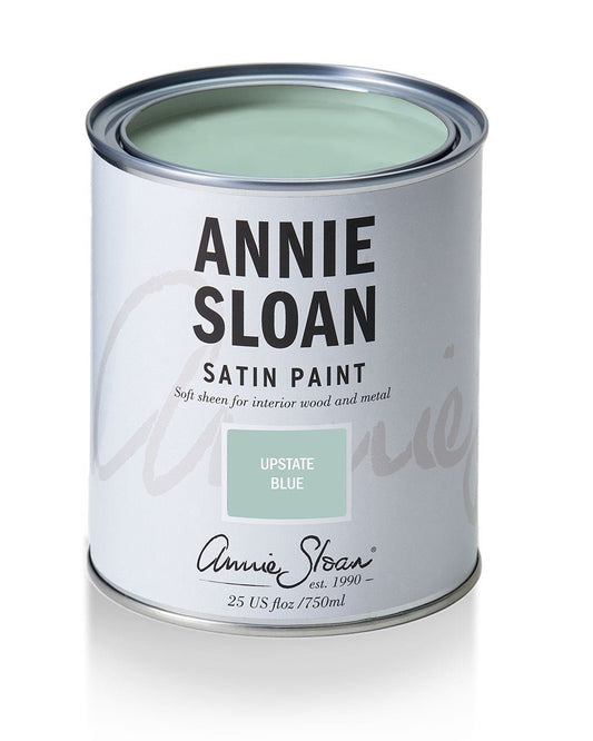 Satin Paint 750mL Upstate Blue - The Mustard Seed Collection, The Seed