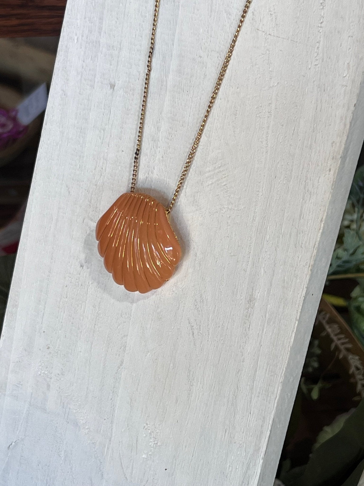 Scallop Necklace - The Mustard Seed Collection, The Seed