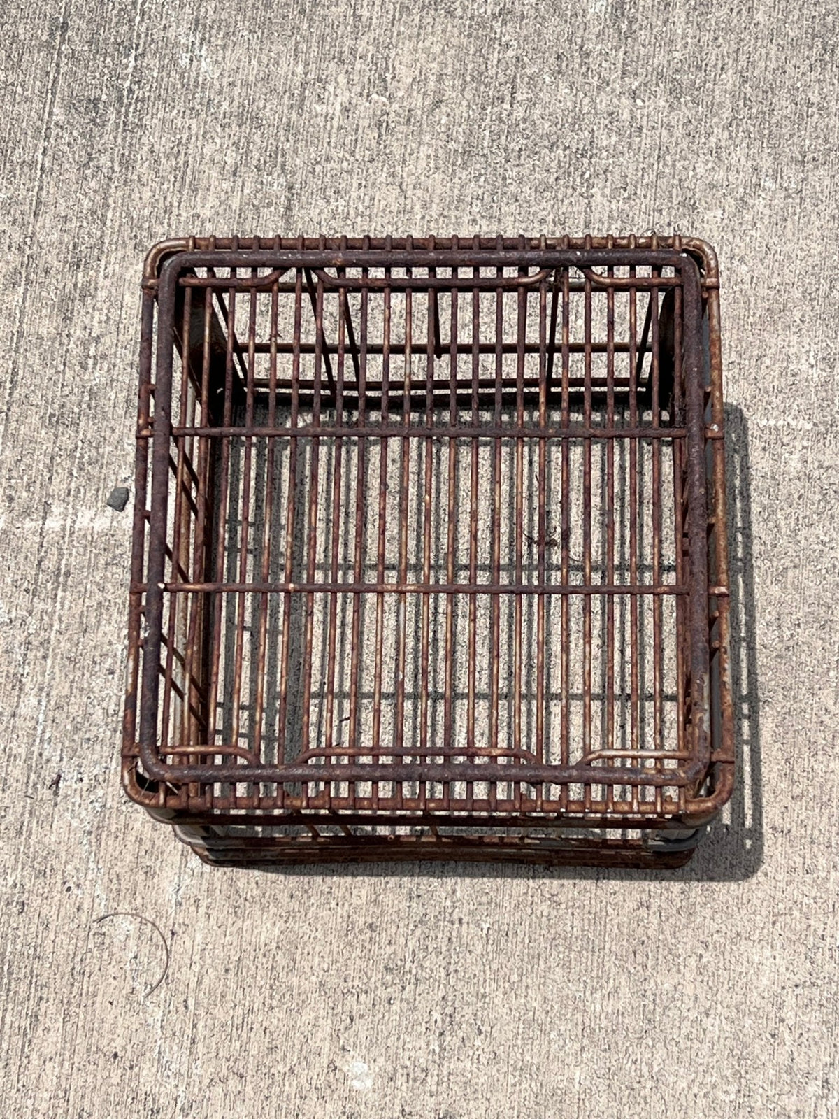 Sealtest Heavy Galvanized Milk Crate 