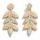 Seed Bead Vine Drop Earrings - The Mustard Seed Collection, The Seed