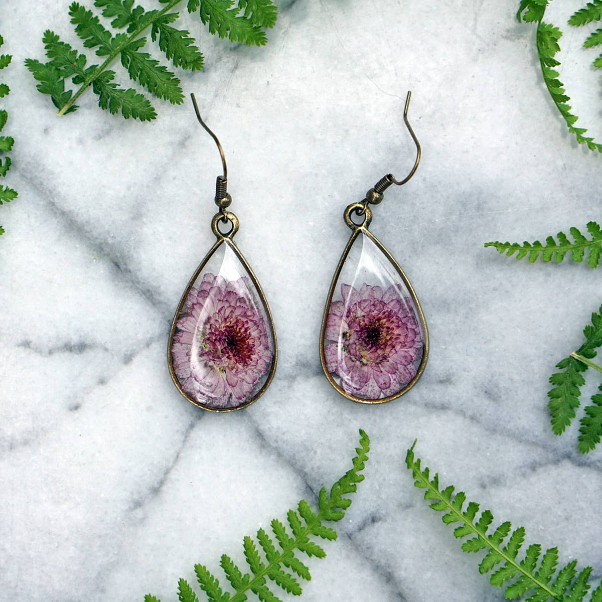 September Birth Flower Earrings - The Mustard Seed Collection, The Seed