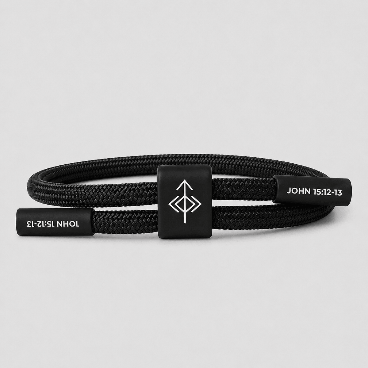 SERVE SELFLESSLY Christian Cord Bracelet, Military Gifts The Prayer I Share