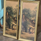 Set of 3 Gold Framed Oil Paints 