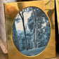 Set of 3 Gold Frames with Magazine Cut-Outs 