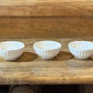 Set of 3 White Prep Dishes