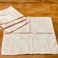 Set of 4 Peach Napkins - The Mustard Seed Collection, The Seed