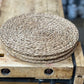 Set of 4 Woven Rattan Chargers 