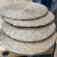 Set of 4 Woven Rattan Chargers 