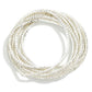 Set of Ten Linked Rhinestone Stretch Bracelets - The Mustard Seed Collection, The Seed