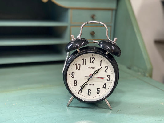 Sharp Twin Bell Alarm Clock