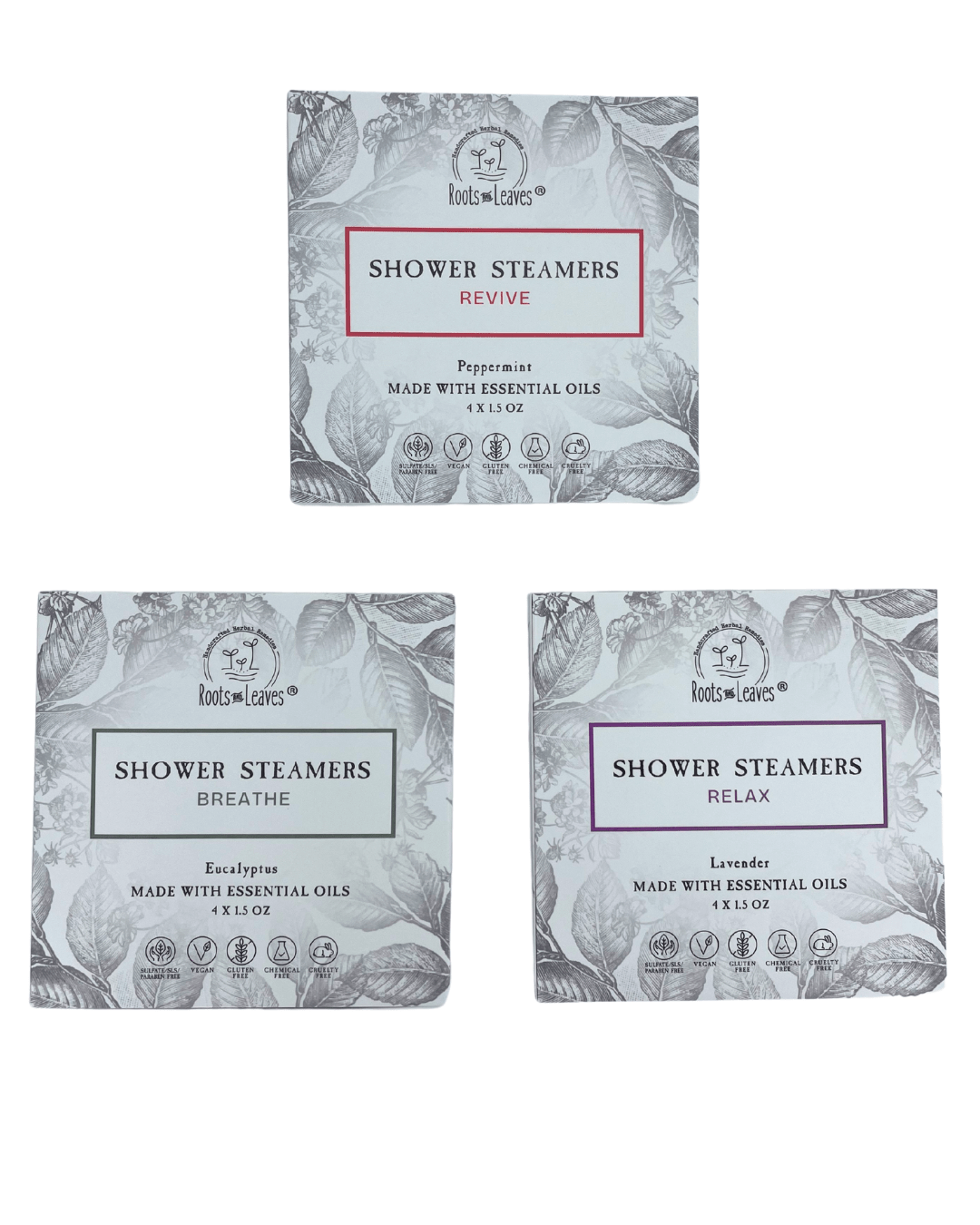 Shower Steamers/Bath Bombs: Revive- Peppermint