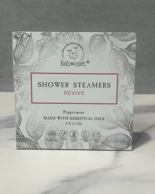 Shower Steamers/Bath Bombs: Revive- Peppermint - The Mustard Seed Collection, The Seed