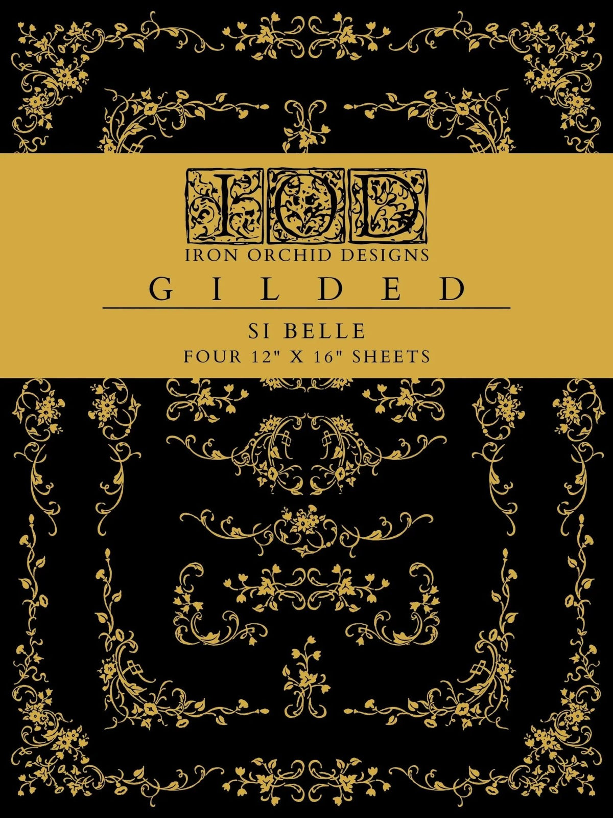 Si Belle IOD Foil Transfer 12x16 Pad™ - The Mustard Seed Collection, The Seed