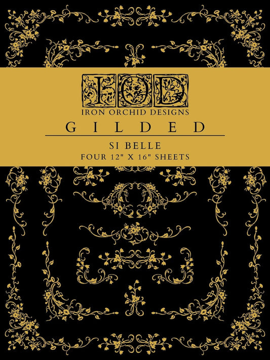 Si Belle IOD Foil Transfer 12x16 Pad™ - The Mustard Seed Collection, The Seed