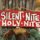 Silent Nite Wooden Sign - The Mustard Seed Collection, The Seed