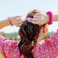 Silk Hair Scrunchie | Large | Rose All Day - The Mustard Seed Collection, The Seed