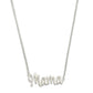 Silver Chain Link Necklace Featuring "Mama" Pendant - The Mustard Seed Collection, The Seed