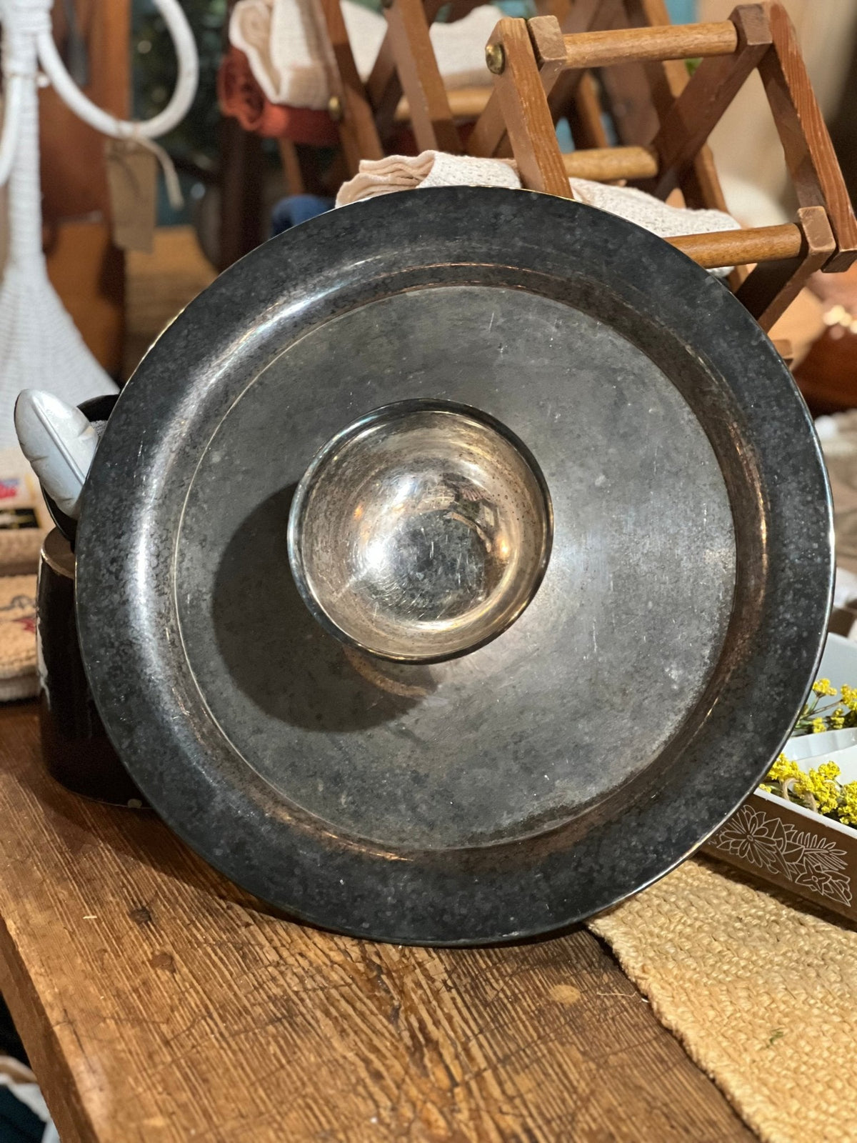Silver-Plated Serving Platter - The Mustard Seed Collection, The Seed