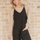 Simply Southern Knit Jumpsuit - Heather Charcoal