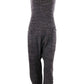 Simply Southern Knit Jumpsuit - Heather Charcoal