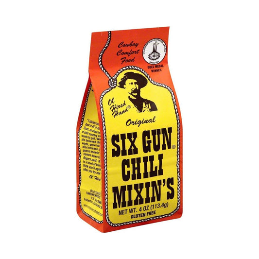 Six Gun Chili Mixin's – Award-Winning Texas Chili Seasoning - The Mustard Seed Collection, The Seed