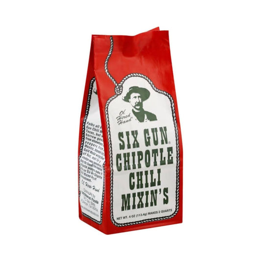 Six Gun Chipotle Chili Mixin’s – Smoky Texas Chili Seasoning - The Mustard Seed Collection, The Seed