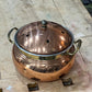 Small Copper Bowl with Handles 