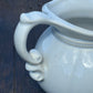 Small McCoy White Fluted Pitcher