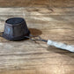 Small Metal Strainer with Wood Handle - The Mustard Seed Collection, The Seed