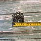 Small Vintage Metal Flower Frog