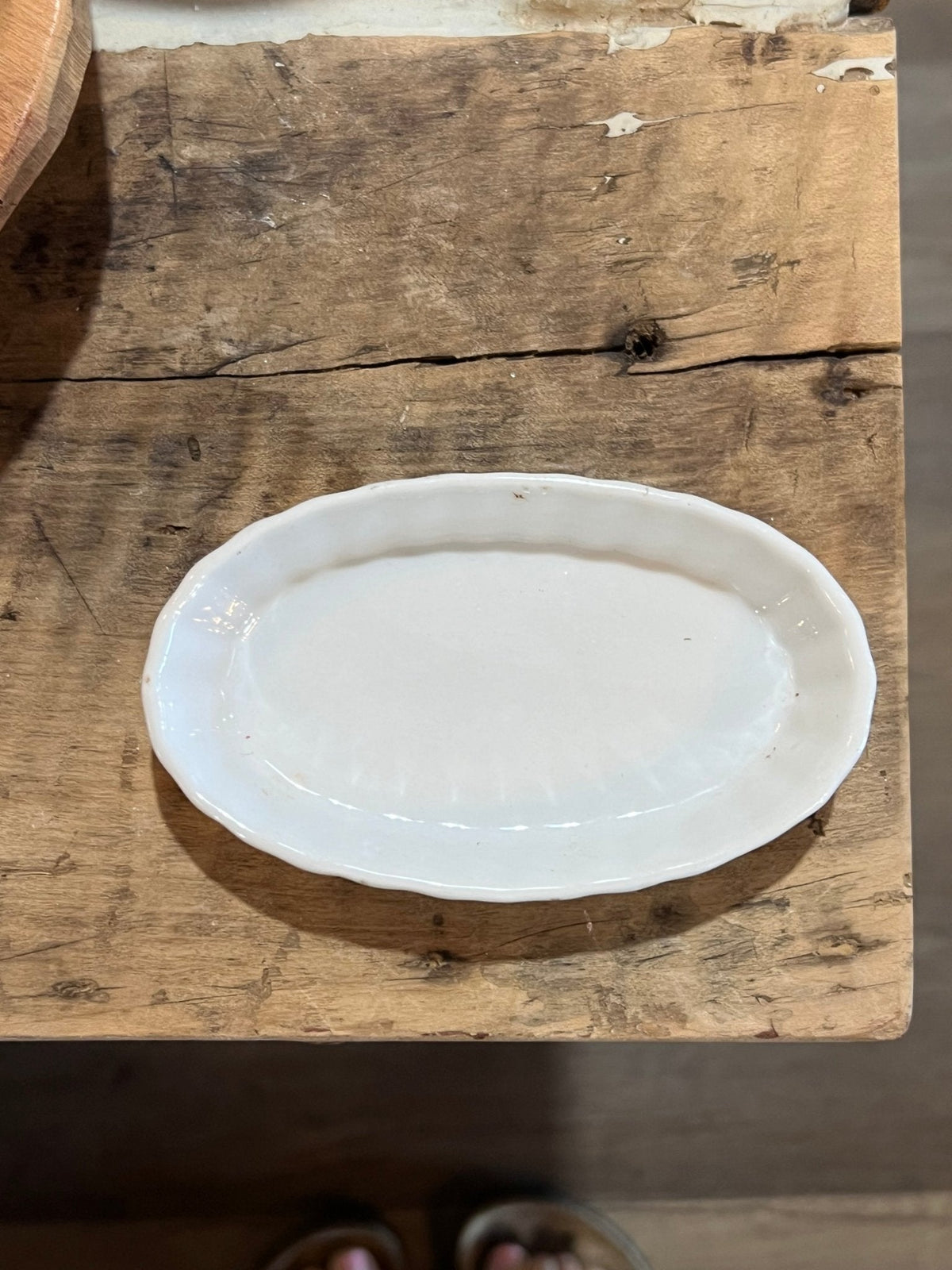 Small White Oval Ramekin - The Mustard Seed Collection, The Seed