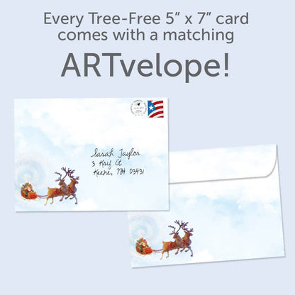 Soaring Santa Christmas - The Mustard Seed Collection, The Seed