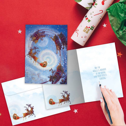 Soaring Santa Christmas - The Mustard Seed Collection, The Seed