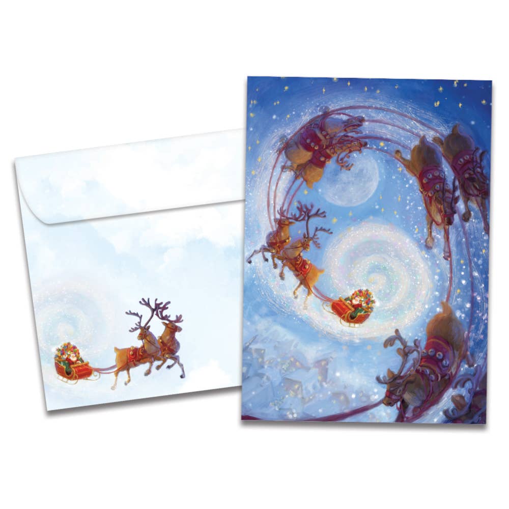 Soaring Santa Christmas - The Mustard Seed Collection, The Seed