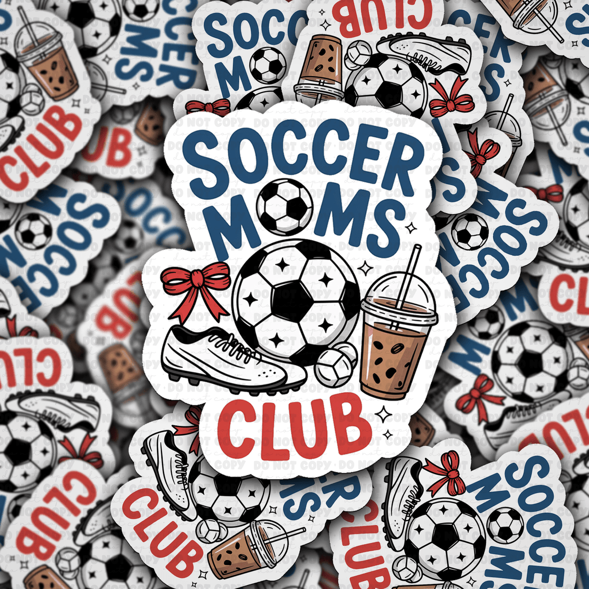 Soccer Moms Club sticker - The Mustard Seed Collection, The Seed