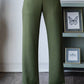 Solid Modal Tech Elastic Waist Pants with Pockets Olive - The Mustard Seed Collection, The Seed