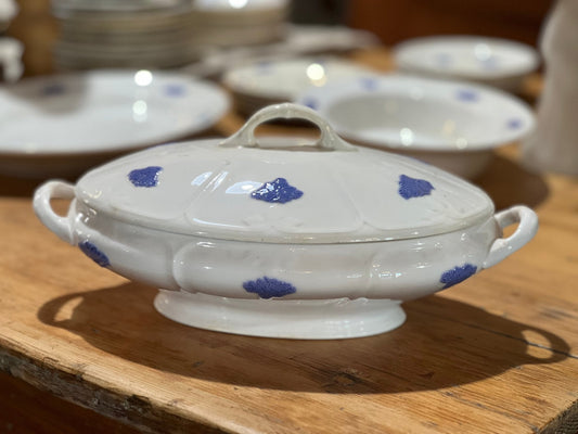 Soup Tureen: Royal Gustavsberg Blo Blom Chelsea Grape Sprig - The Mustard Seed Collection, The Seed