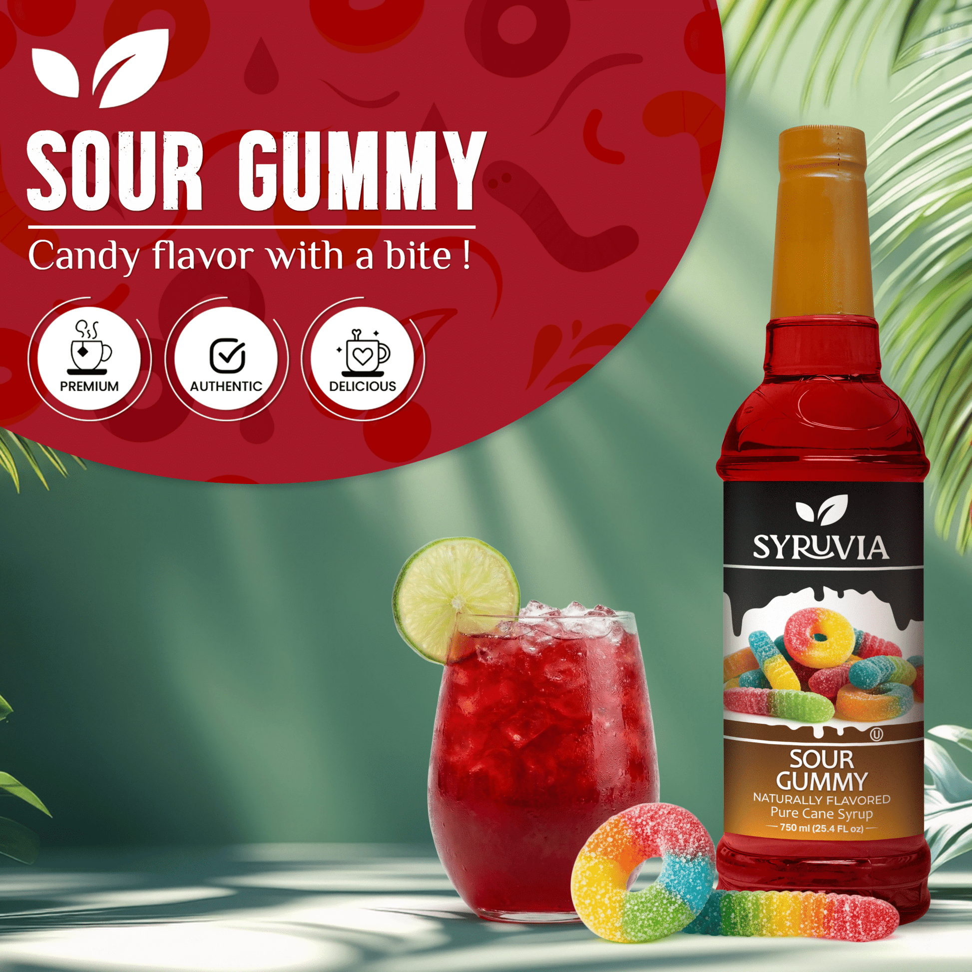 Sour Gummy Syrup - The Mustard Seed Collection, The Seed